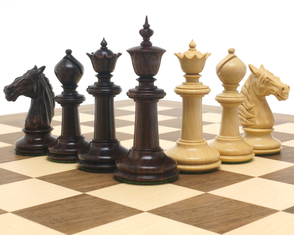 The Bath Rosewood and Walnut Chess Set (Hover Image)