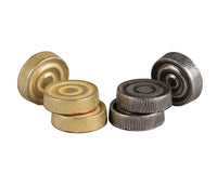 Luxury Zinc Draught Stones by Italfama in gold and silver, heavy and high-quality pieces for chess and draughts sets.