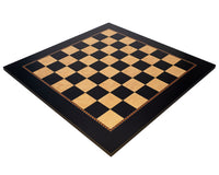 The Queen's Gambit Black Dyed Poplar and Ash Root Chessboard