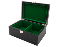 Black Leatherette Chess Piece Case