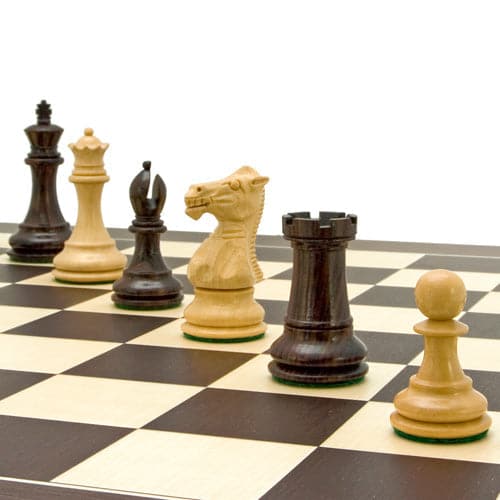 Windsor Wenge and Rosewood Chess Set (Hover Image)