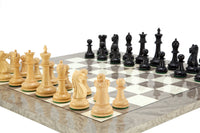 Oxford Ash Burl Chess Set