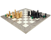 Oxford Ash Burl Chess Set