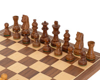 Down Head Knight Academy Small Chess Set