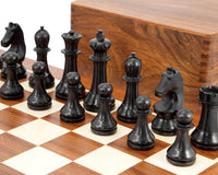 World Chess Championship Chess Set, Clock & Wooden Case