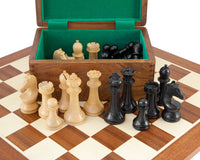 World Chess Championship Chess Set, Clock & Wooden Case