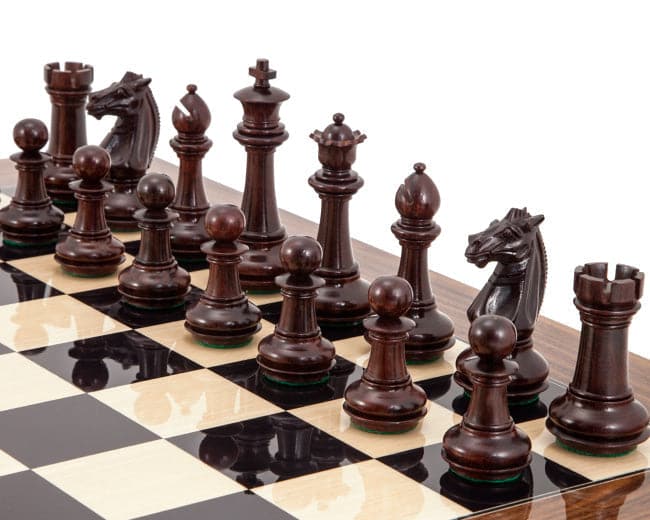Templar Rosewood and Palisander Chess Set (Hover Image)