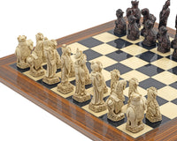 The Berkeley Chess Mandarin Russest Palisander Chess Set