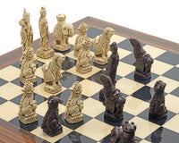 The Berkeley Chess Mandarin Russest Palisander Chess Set
