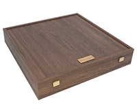The Isle of Lewis and Walnut Deluxe Chess Set with Presentation Case
