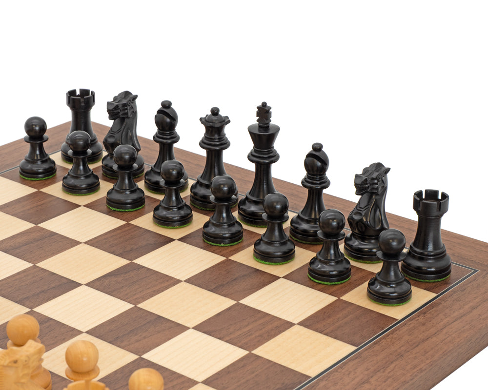 The Executive Walnut Deluxe Chess Set