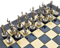 The Manopoulos Greek Mythology Chess Set with Wooden Case - Medium